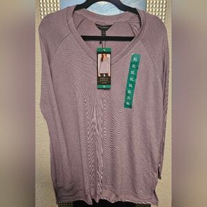 Banana Republic Lavender Long Sleeve Top